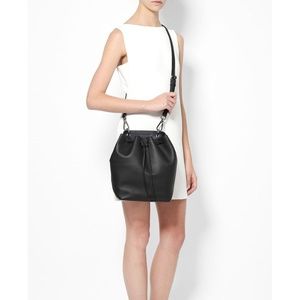 Derek Lam Crosby 10 Crossbody Bag Blk Leather NEW